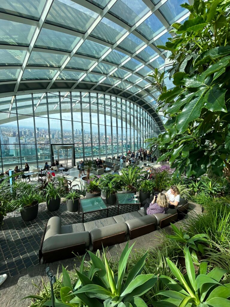 Raňajky v Sky Garden