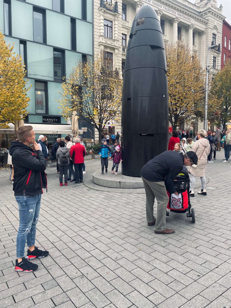 brnenský orloj v Brne na námesti Svobody